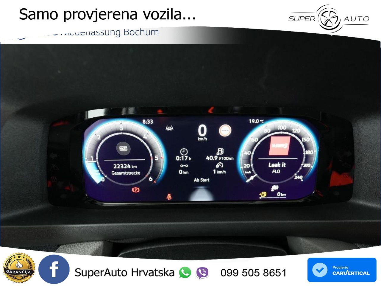 Volkswagen Crafter Kasten lang Sitzhzg. Kamera Klima 5 ZV 140 KS