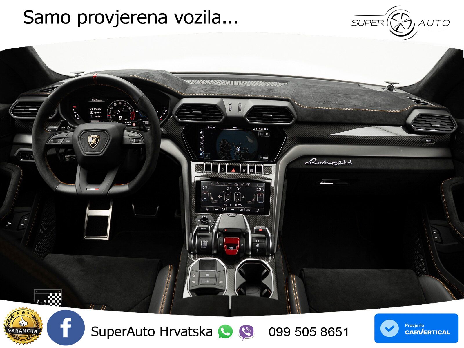 Lamborghini Urus S 4.0 V8 (666 KS) 4WD Automatic LED+GR SJED+ACC