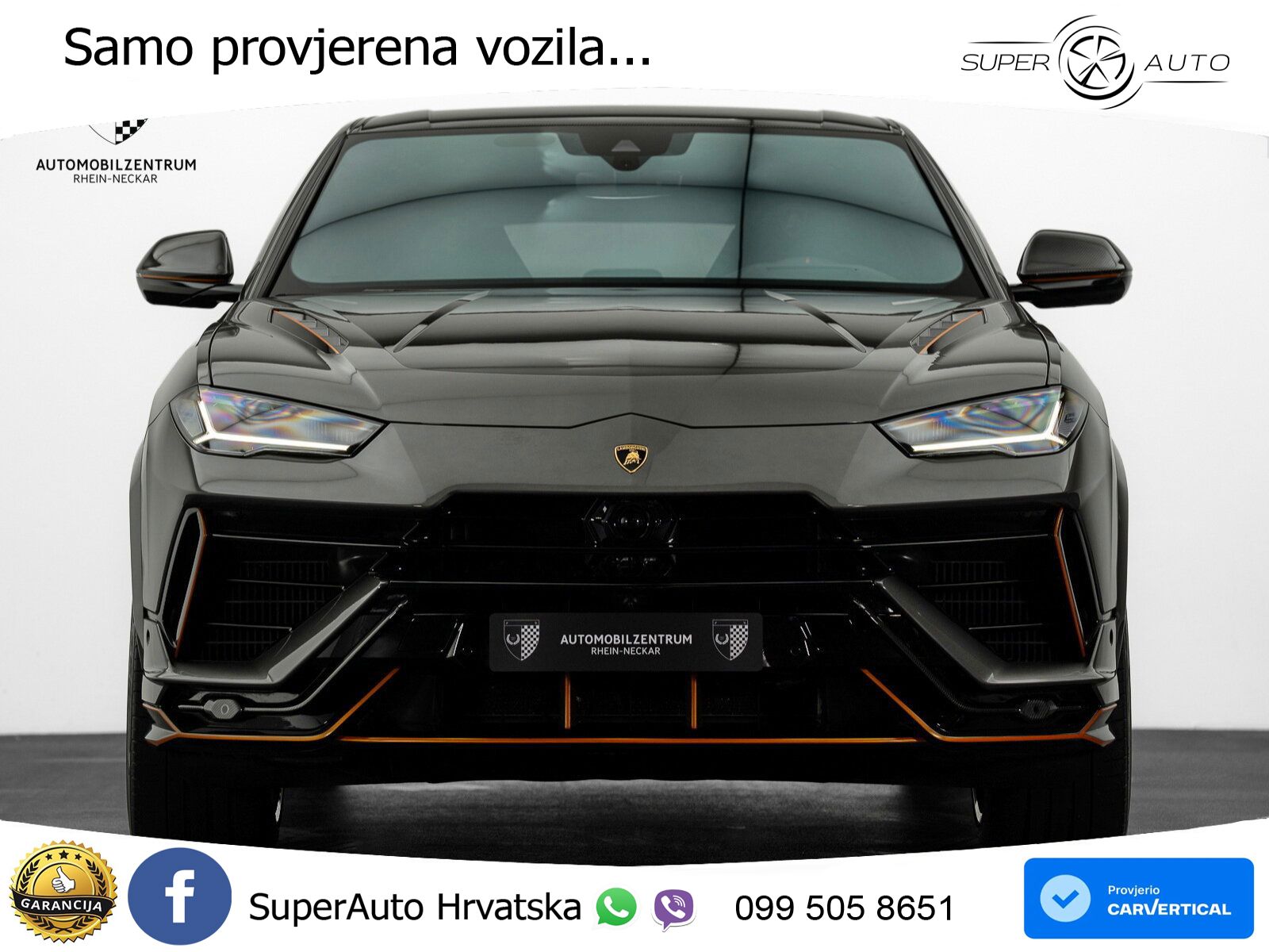 Lamborghini Urus S 4.0 V8 (666 KS) 4WD Automatic LED+GR SJED+ACC