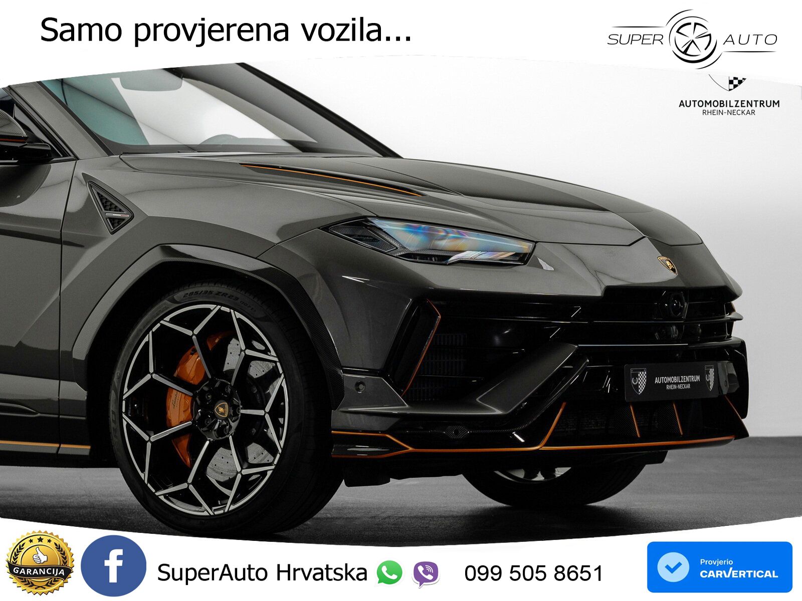 Lamborghini Urus S 4.0 V8 (666 KS) 4WD Automatic LED+GR SJED+ACC