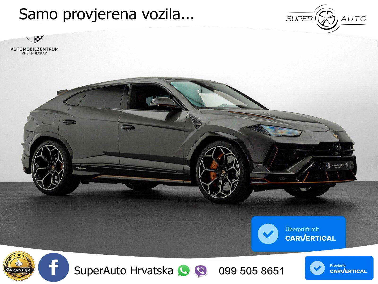 Lamborghini Urus S 4.0 V8 (666 KS) 4WD Automatic LED+GR SJED+ACC
