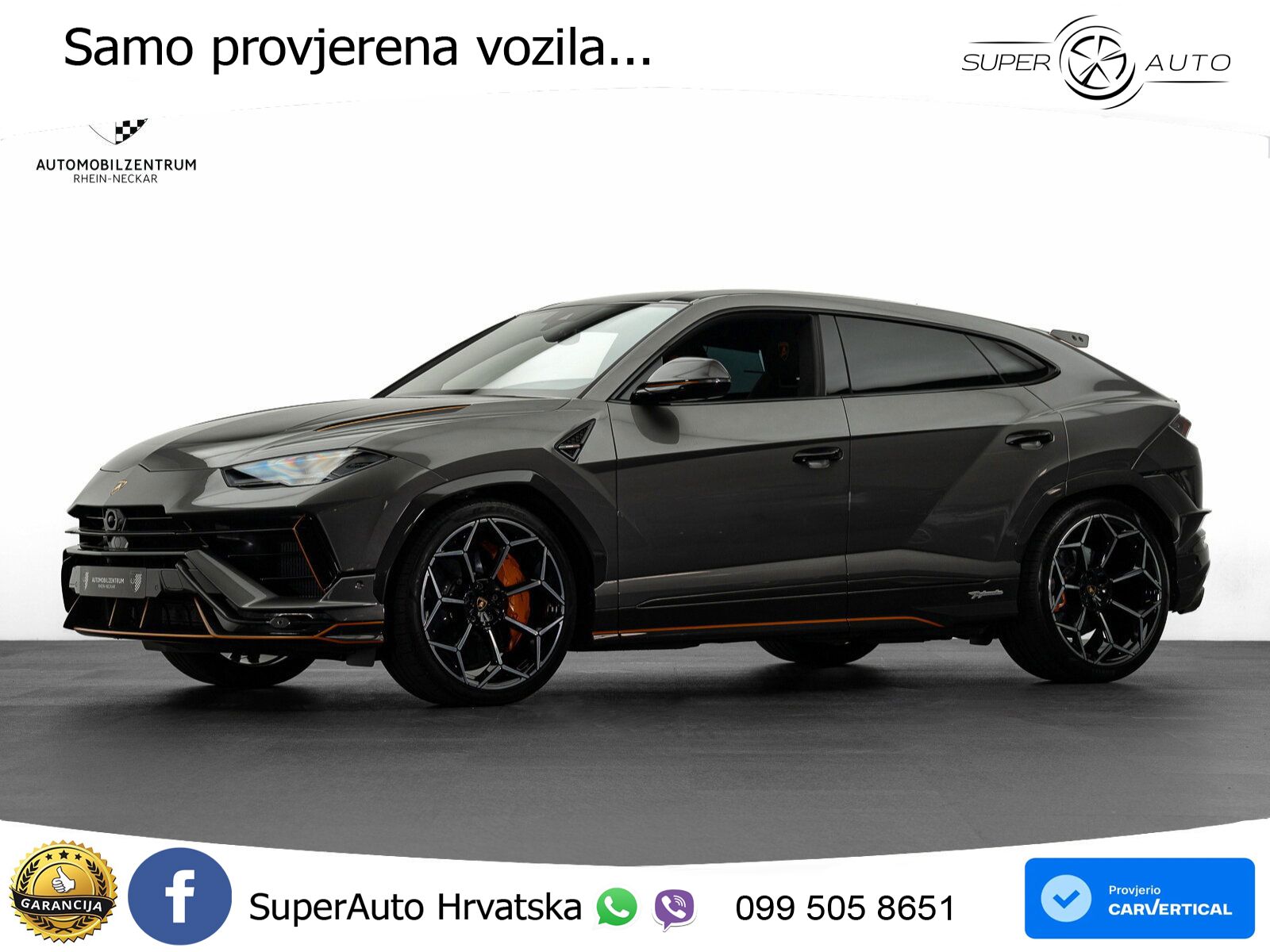 Lamborghini Urus S 4.0 V8 (666 KS) 4WD Automatic LED+GR SJED+ACC