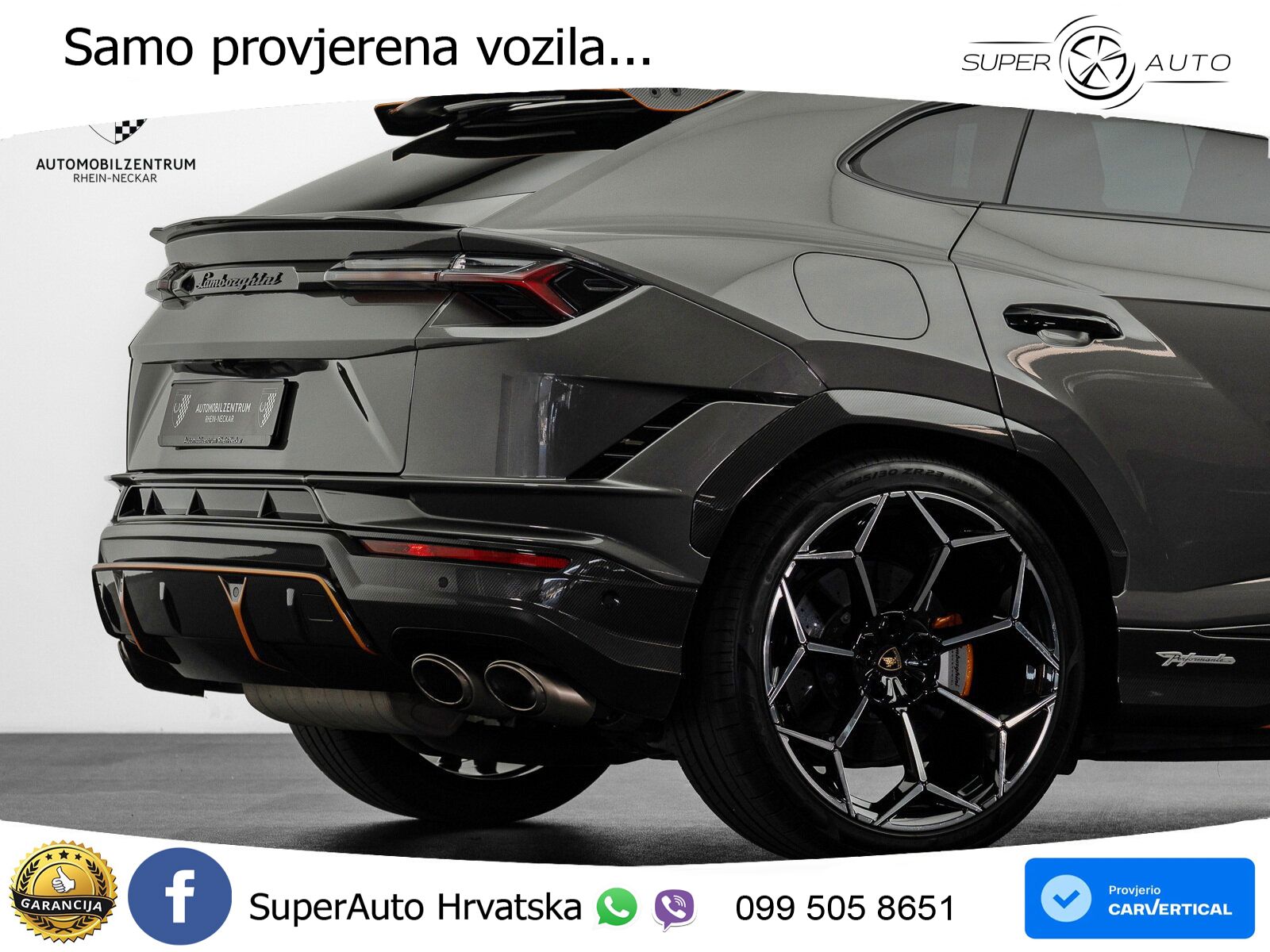 Lamborghini Urus S 4.0 V8 (666 KS) 4WD Automatic LED+GR SJED+ACC