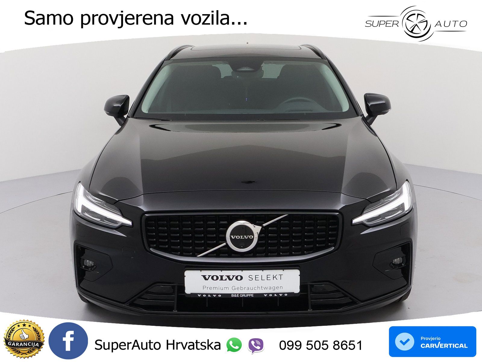 Volvo V60 2.0 B4 Benzin DCT ACC+HEAD+4xGR SJED+360+PANO