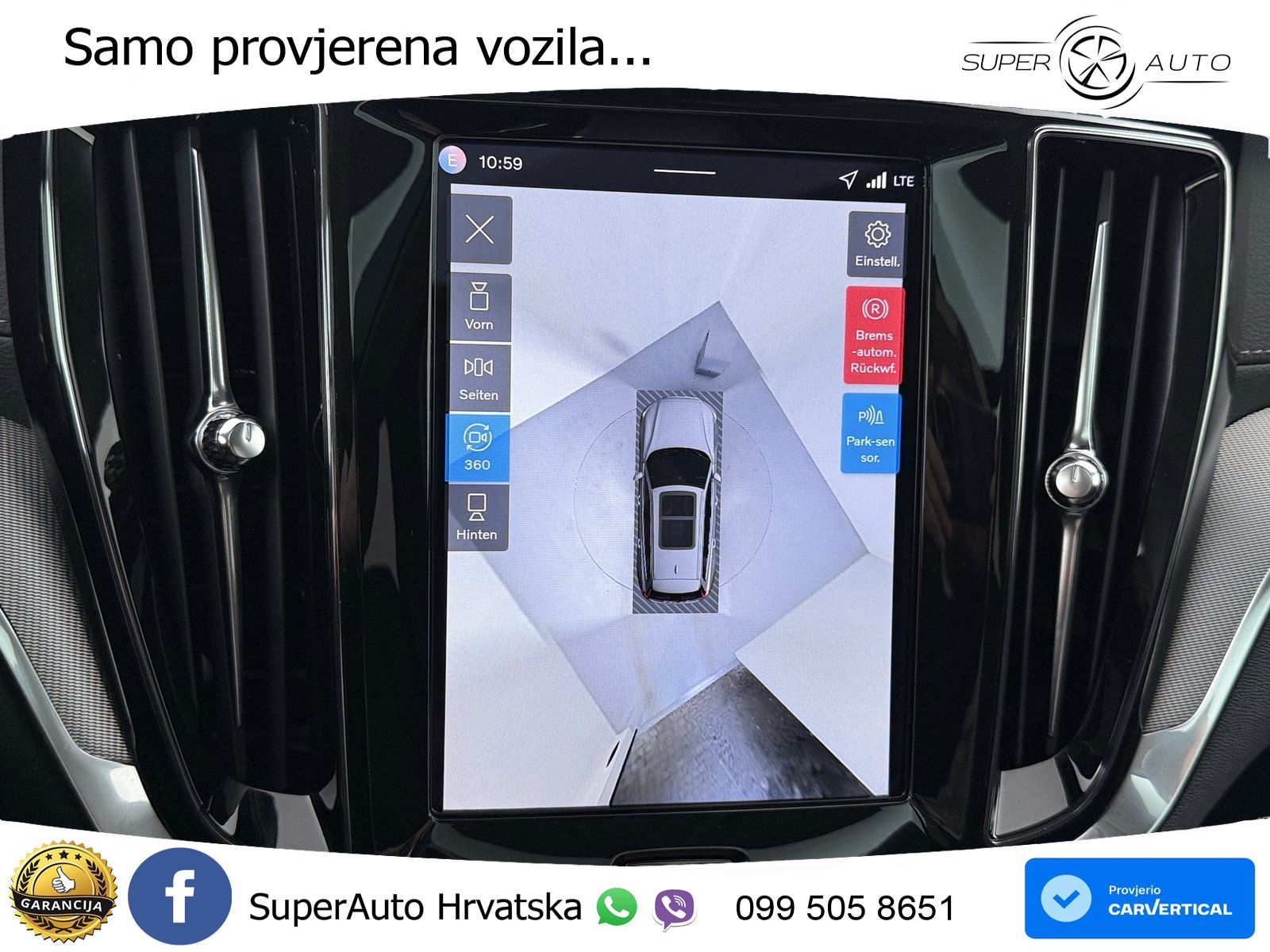 Volvo V60 2.0 B4 Benzin DCT ACC+HEAD+4xGR SJED+360+PANO