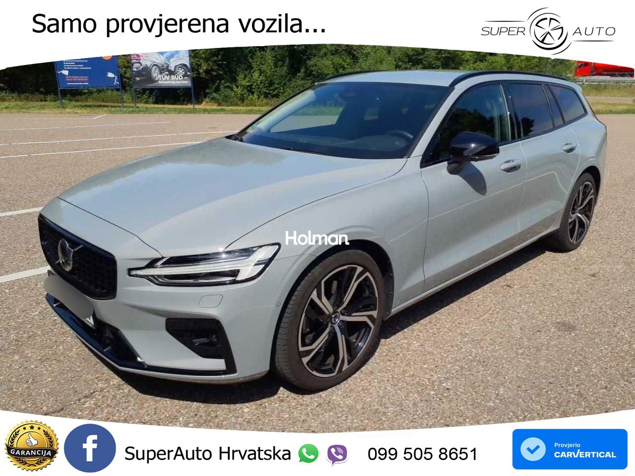 Volvo V60 2.0 B4 Benzin DCT LED+GR SJED+ACC