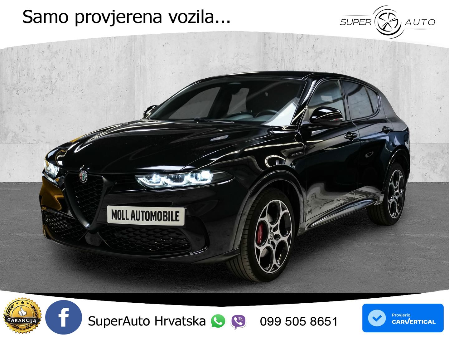 Alfa Romeo Tonale 1.5 VGT (160 KS) 48V-Hybrid TCT LED+GR SJED+ACC