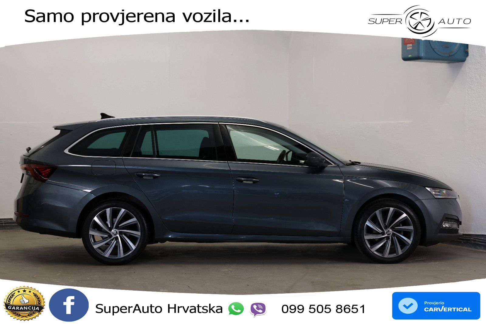 Škoda Octavia Combi 2.0 TDI (150 KS) DSG LED+GR SJED+ACC