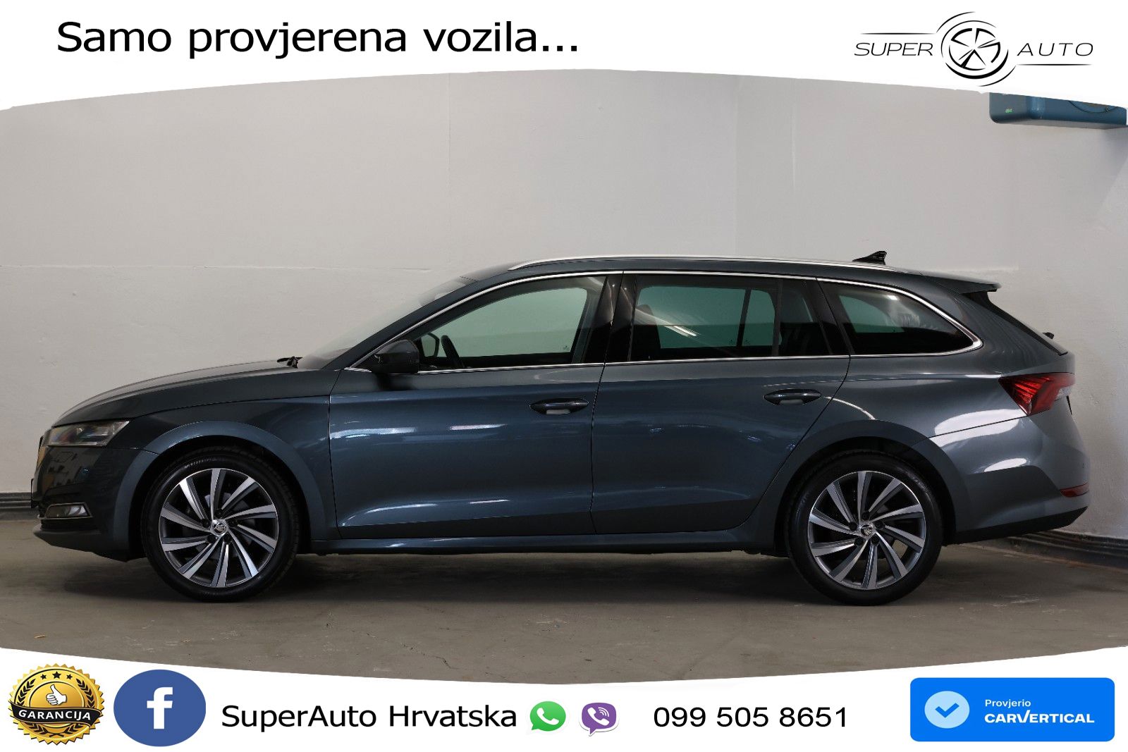 Škoda Octavia Combi 2.0 TDI (150 KS) DSG LED+GR SJED+ACC