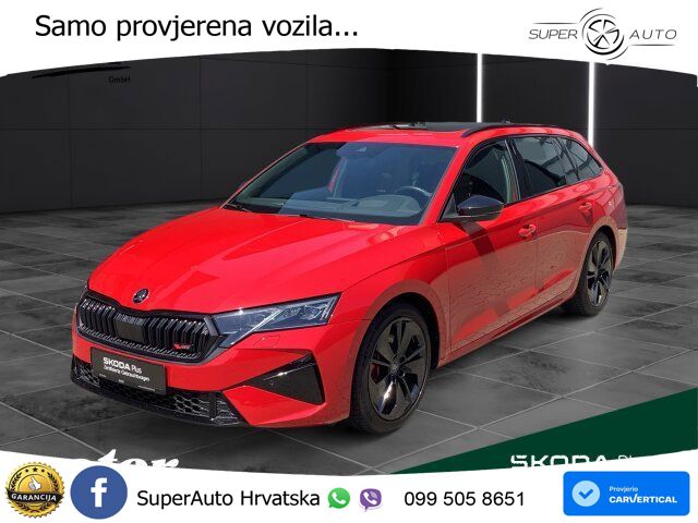 Škoda Octavia Combi RS 2.0 TSI (265 KS) DSG MATRIX+GR SJED+KAM