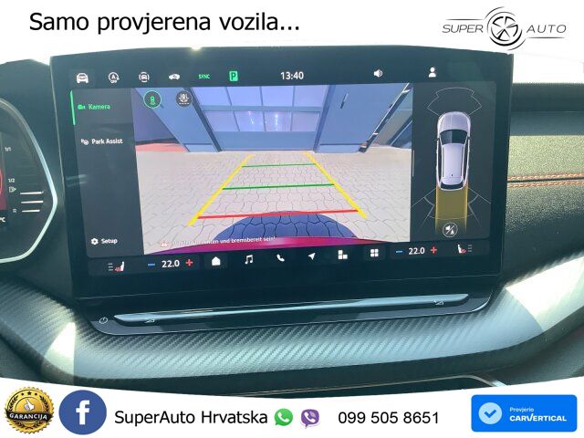 Škoda Octavia Combi RS 2.0 TSI (265 KS) DSG MATRIX+GR SJED+KAM