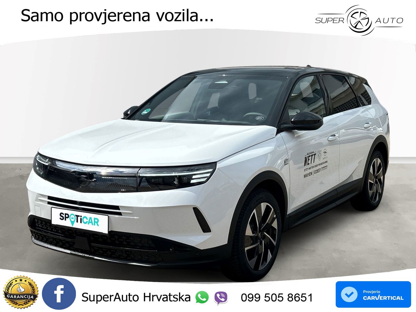Opel Grandland 1.2 Turbo (145 KS) Hybrid eDCT GS LED+GR SJED+ACC