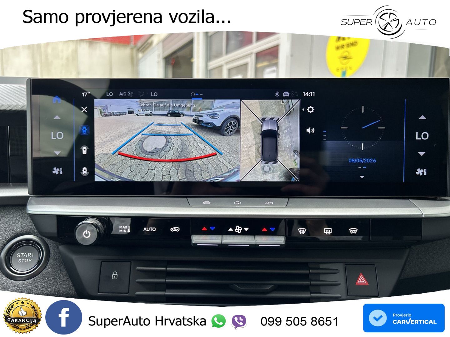 Opel Grandland 1.2 Turbo (145 KS) Hybrid eDCT GS LED+GR SJED+ACC