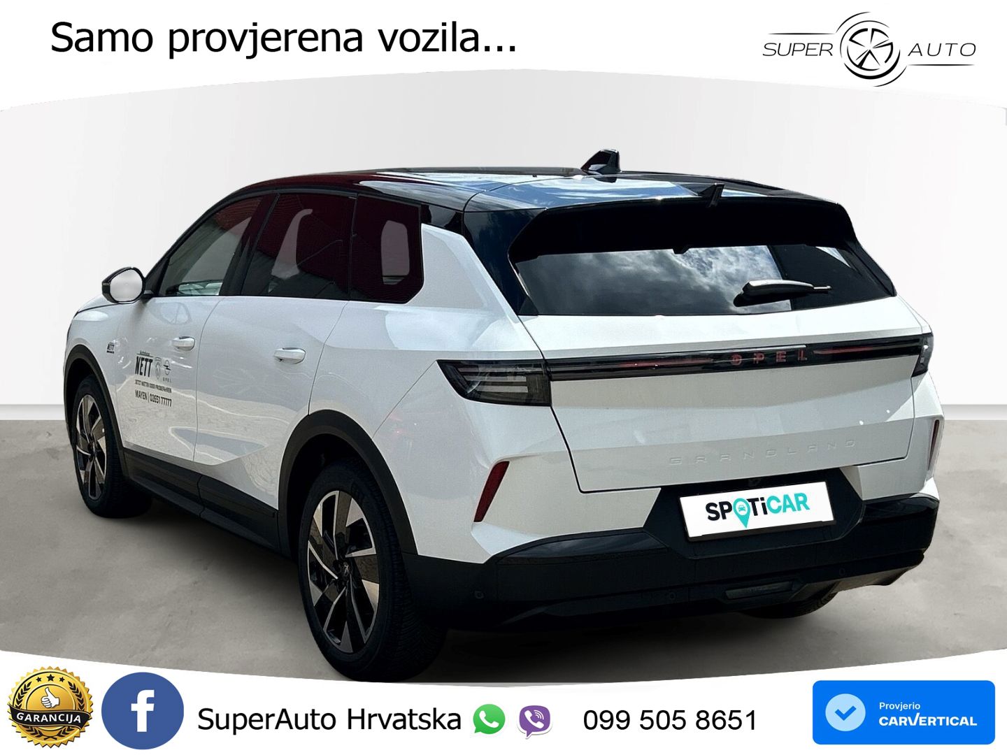 Opel Grandland 1.2 Turbo (145 KS) Hybrid eDCT GS LED+GR SJED+ACC