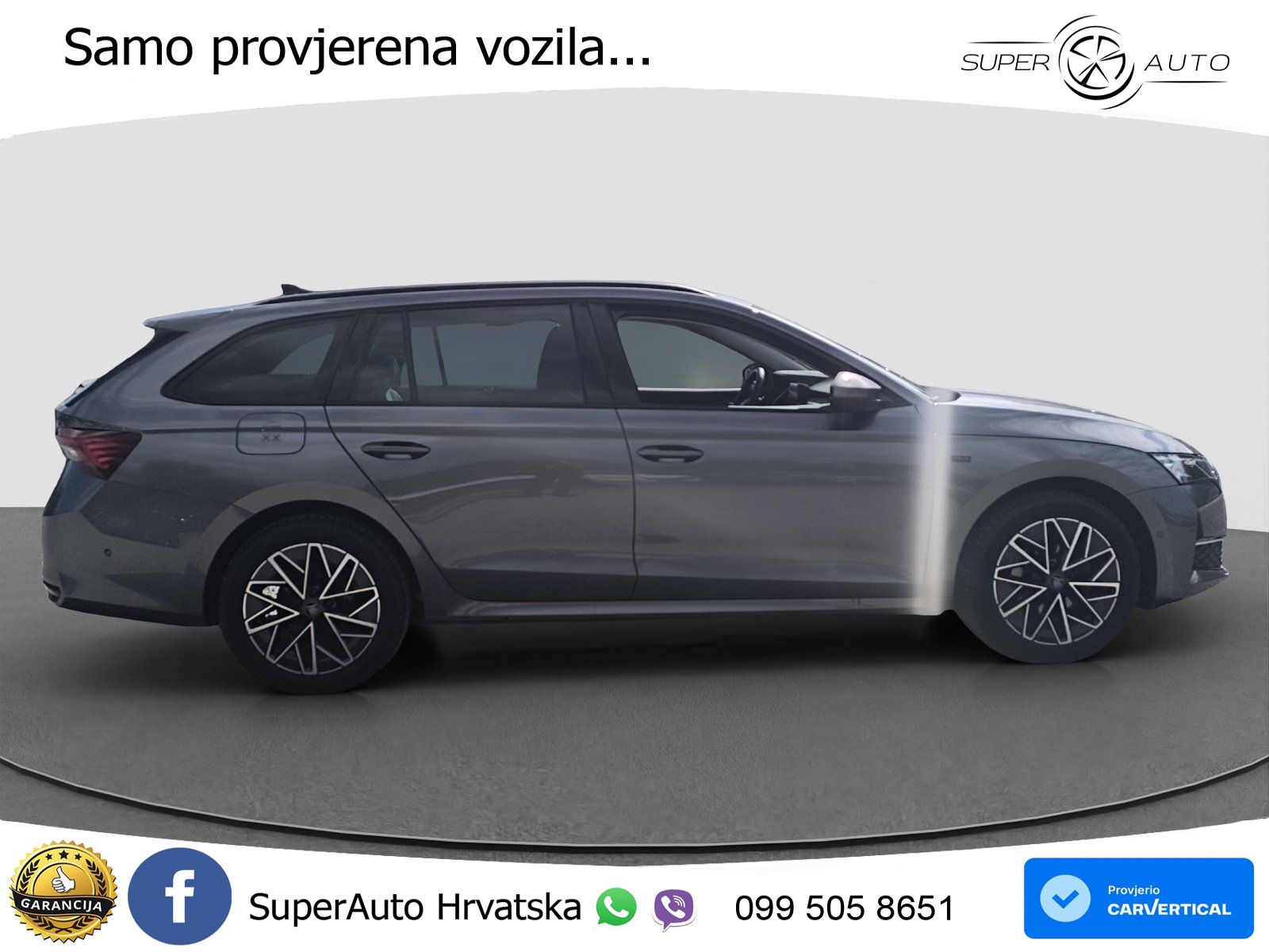 Škoda Octavia Combi 2.0 TDI (150 KS) DSG ACC+HEAD+4xGR SJED+360+PANO
