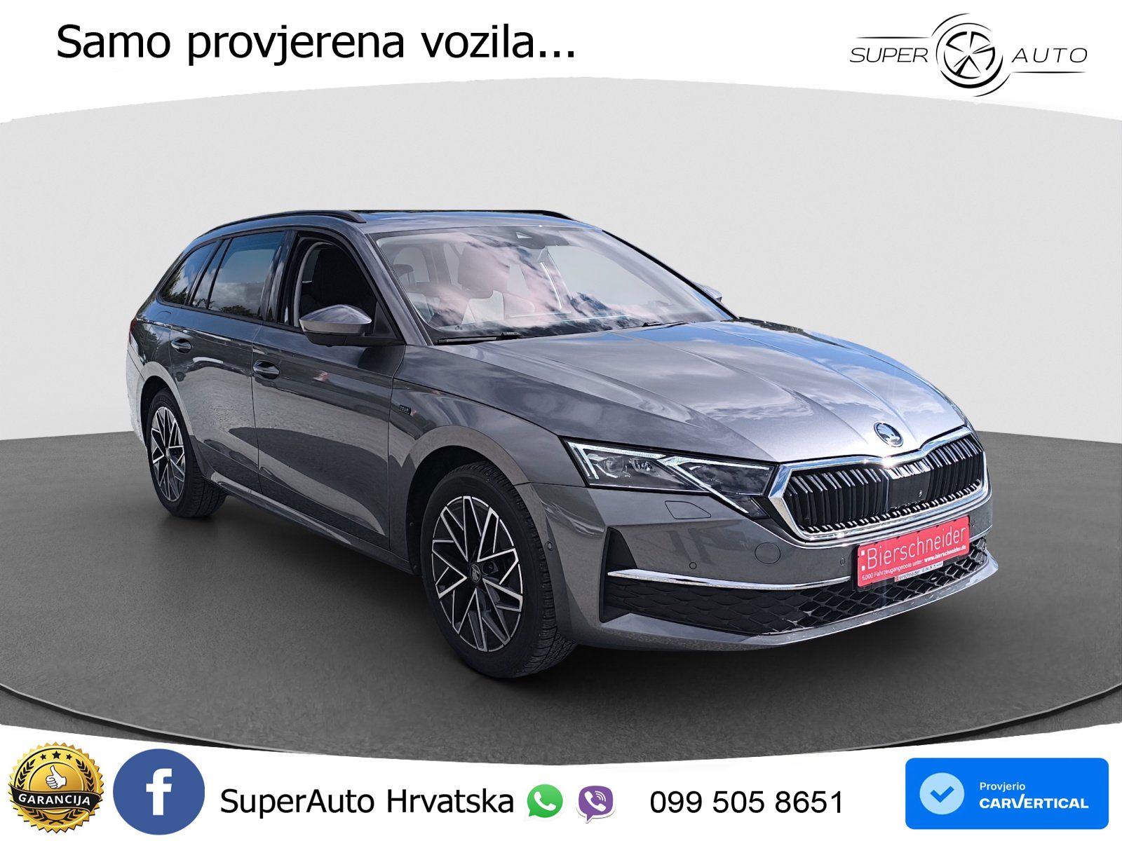 Škoda Octavia Combi 2.0 TDI (150 KS) DSG ACC+HEAD+4xGR SJED+360+PANO