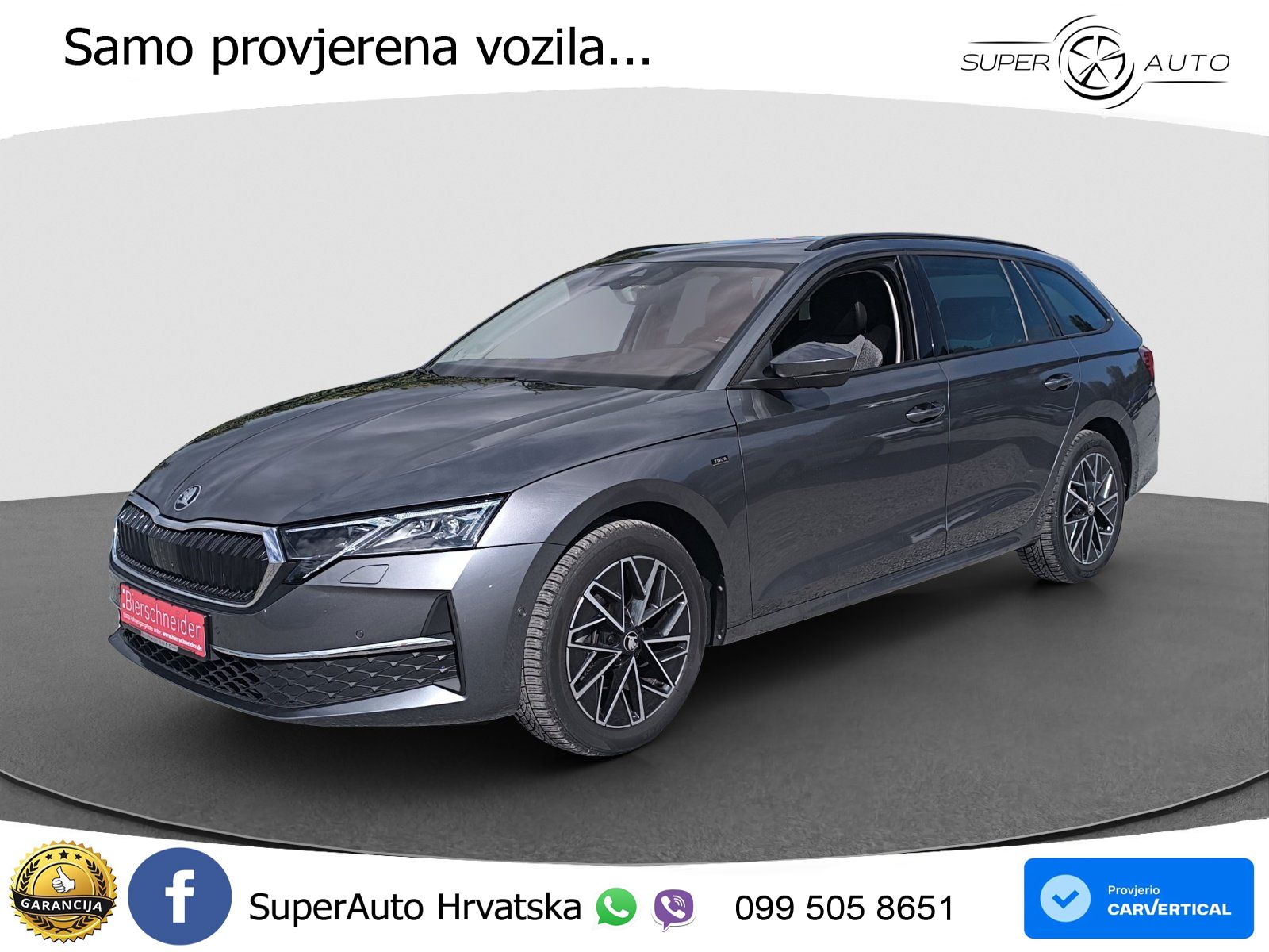 Škoda Octavia Combi 2.0 TDI (150 KS) DSG ACC+HEAD+4xGR SJED+360+PANO