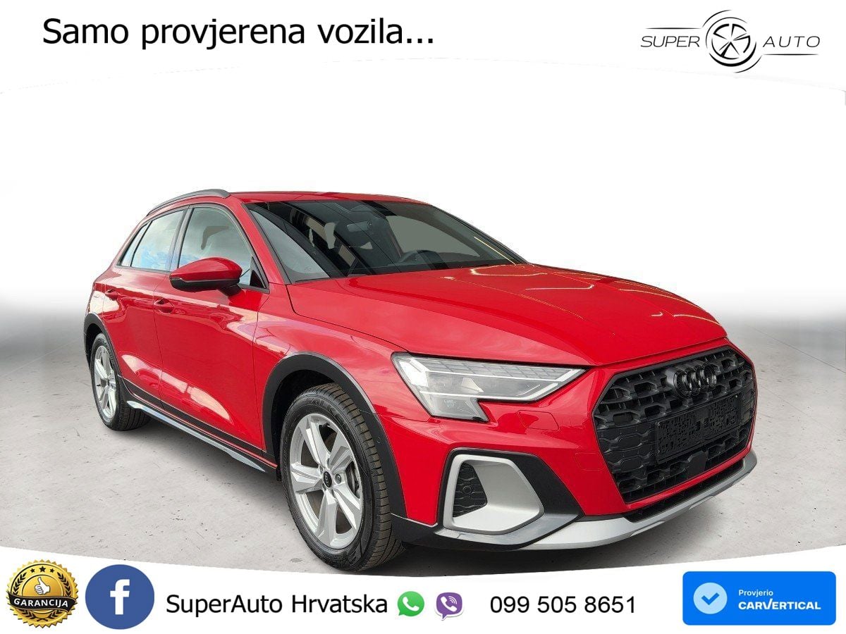 Audi A3 allstreet 40 TFSIe (204 KS) S tronic LED+GR SJED+ACC