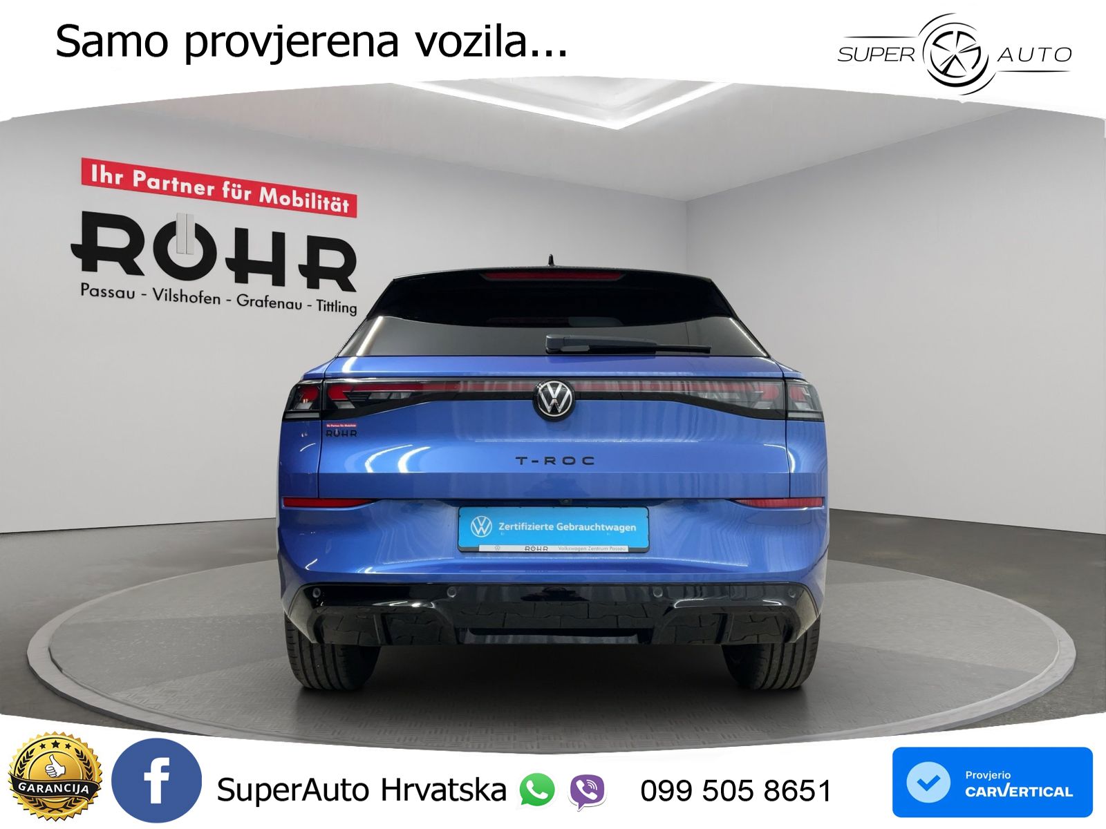 Volkswagen T-Roc 1.5 eTSI (150 KS)  DSG R-Line LED+GR SJED+ACC
