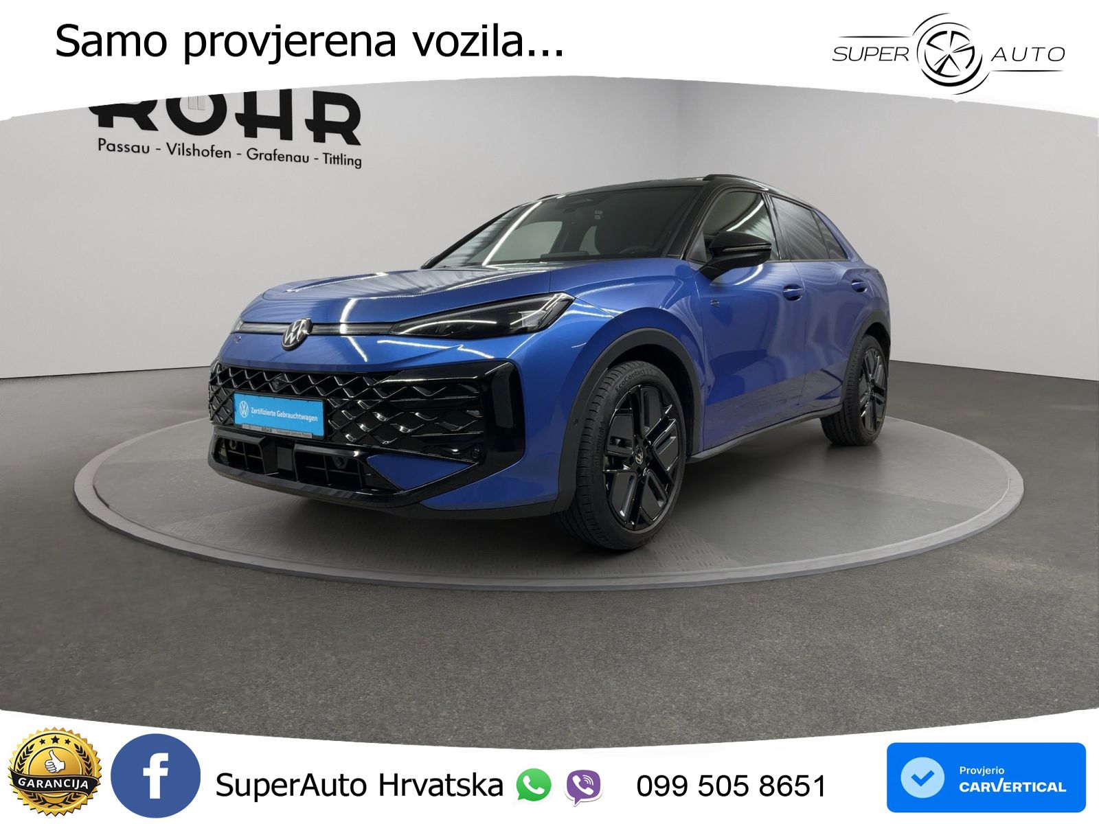 Volkswagen T-Roc 1.5 eTSI (150 KS)  DSG R-Line LED+GR SJED+ACC