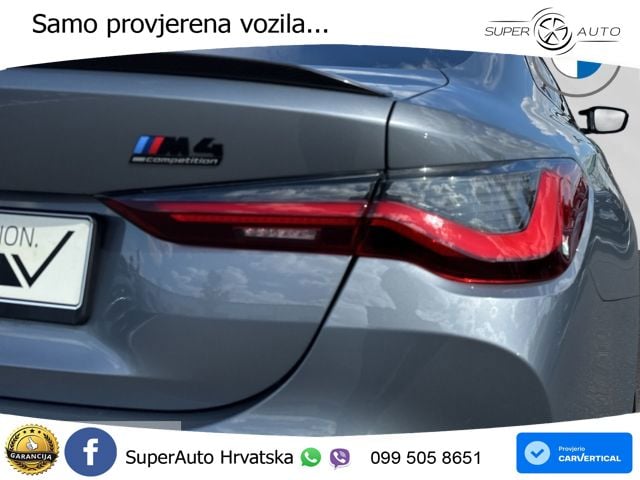 BMW M4 Competition 3.0 (510 KS) Steptronic LED+GR SJED+ACC