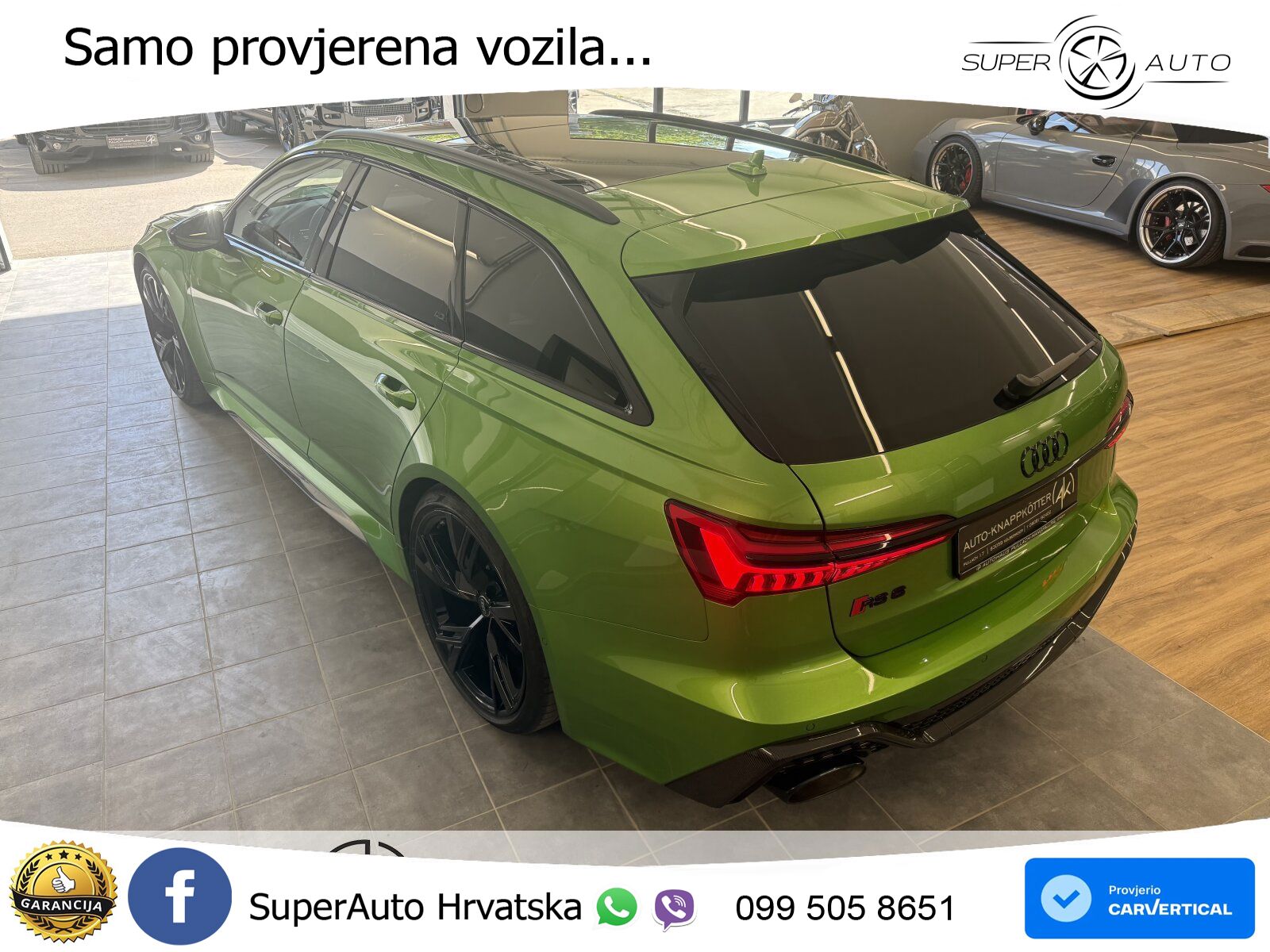 Audi RS6 Avant 4.0 TFSI V8 (600 KS) quattro Tiptronic Kuka LED+GR SJED+ACC