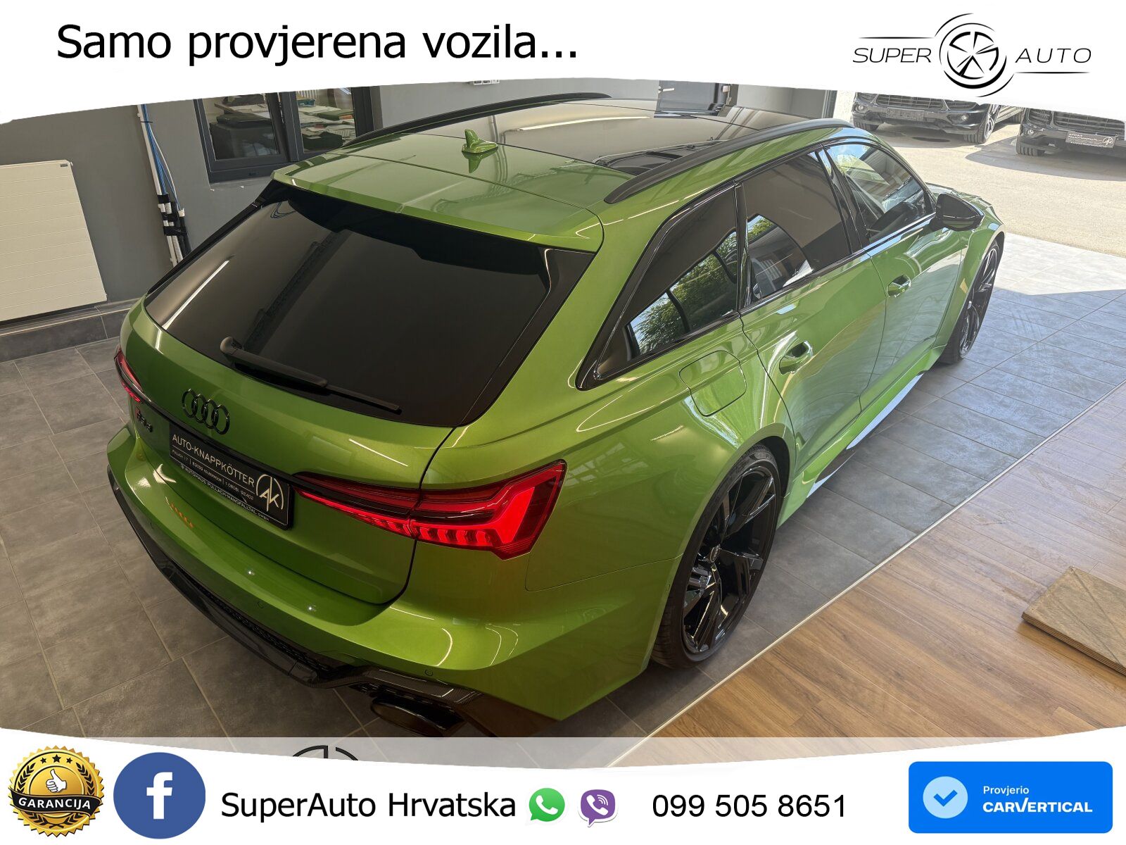 Audi RS6 Avant 4.0 TFSI V8 (600 KS) quattro Tiptronic Kuka LED+GR SJED+ACC