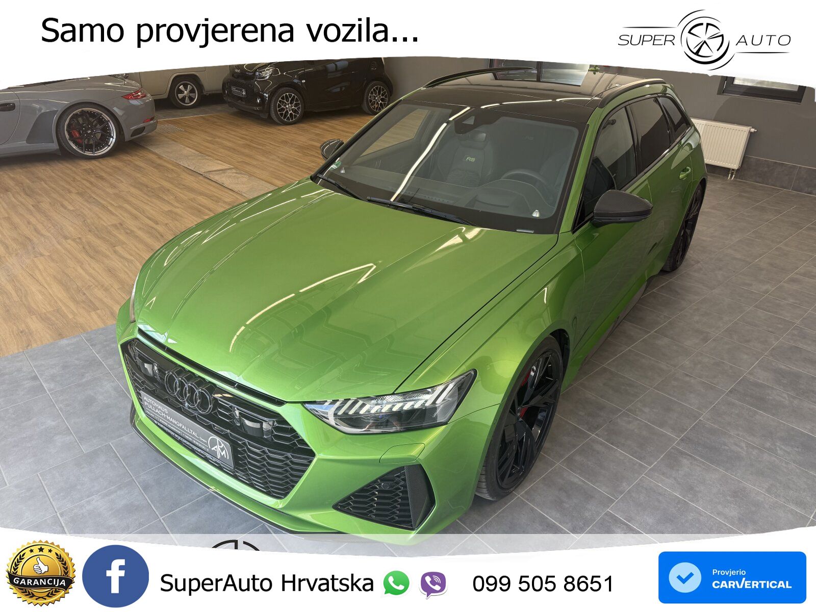 Audi RS6 Avant 4.0 TFSI V8 (600 KS) quattro Tiptronic Kuka LED+GR SJED+ACC