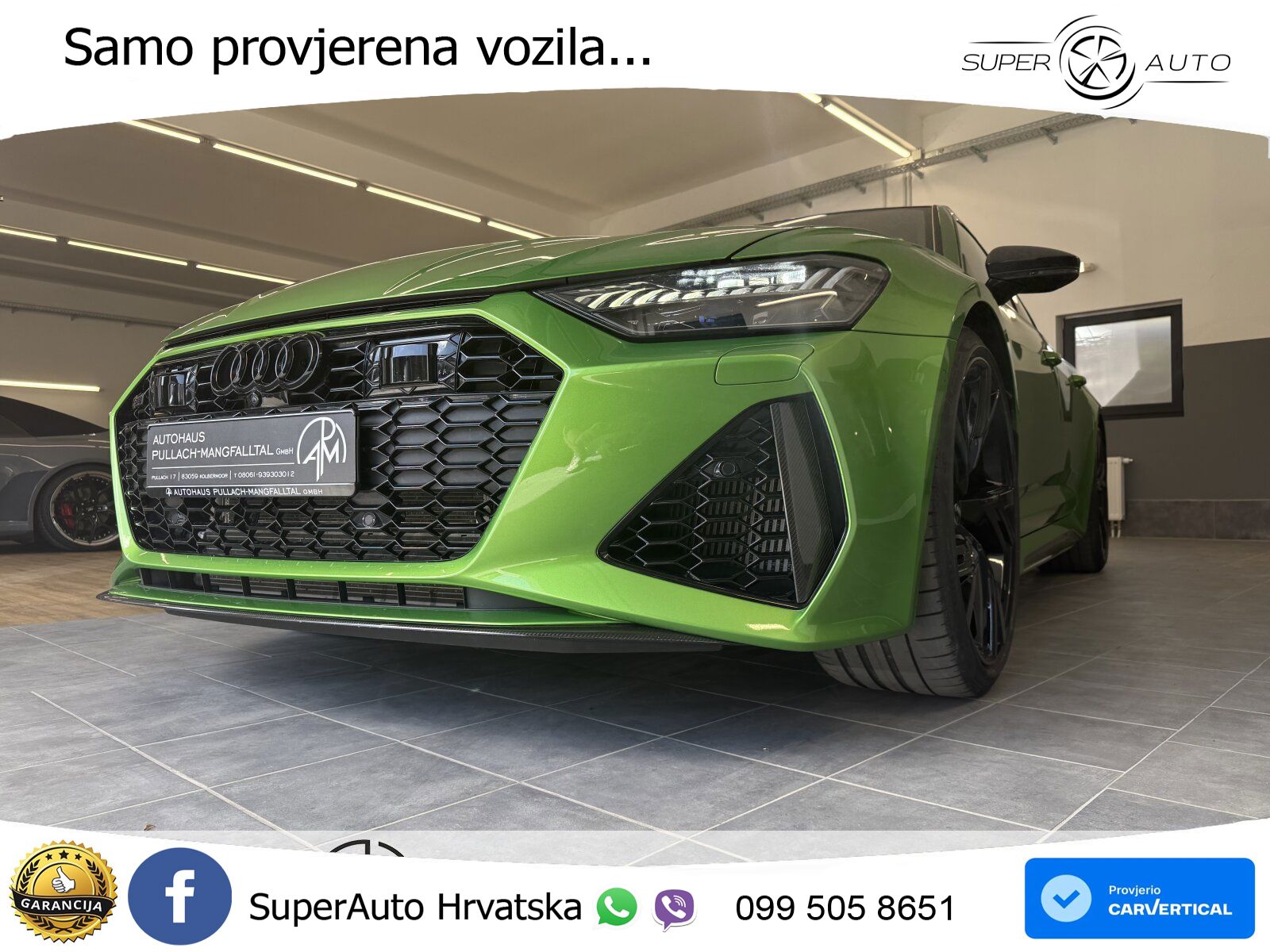 Audi RS6 Avant 4.0 TFSI V8 (600 KS) quattro Tiptronic Kuka LED+GR SJED+ACC