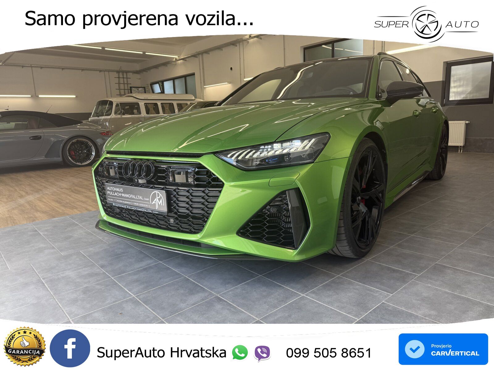 Audi RS6 Avant 4.0 TFSI V8 (600 KS) quattro Tiptronic Kuka LED+GR SJED+ACC