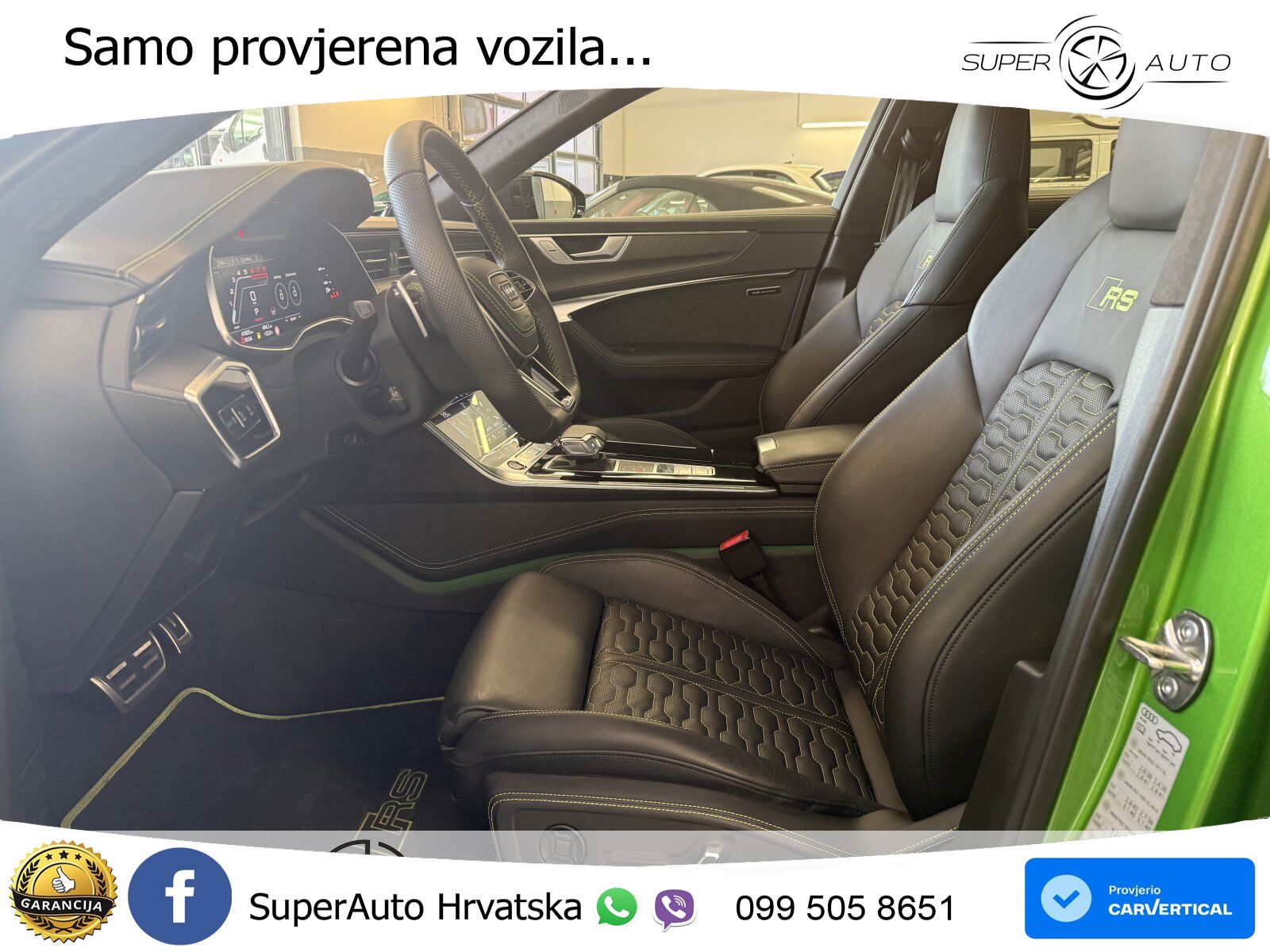 Audi RS6 Avant 4.0 TFSI V8 (600 KS) quattro Tiptronic Kuka LED+GR SJED+ACC