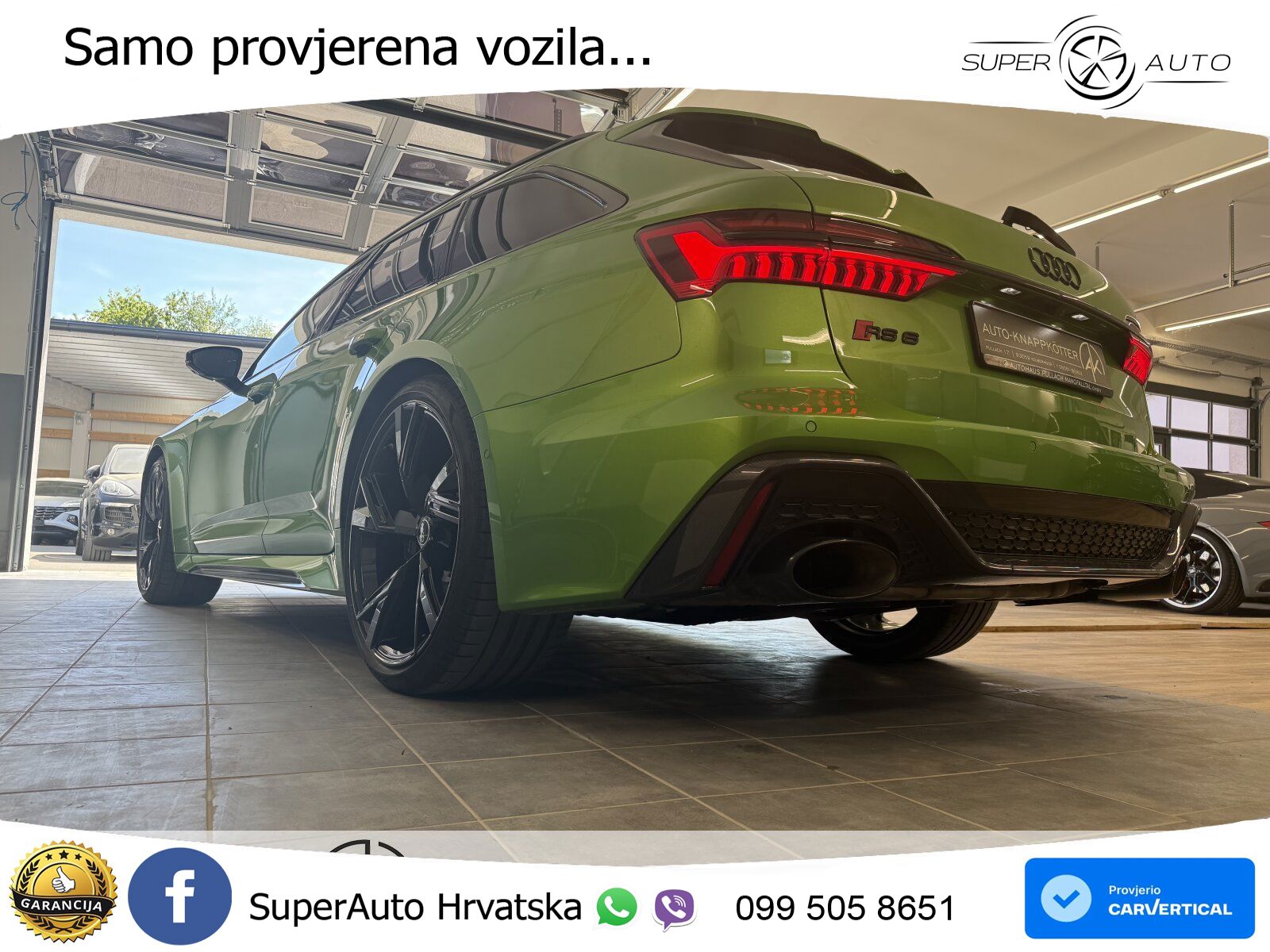 Audi RS6 Avant 4.0 TFSI V8 (600 KS) quattro Tiptronic Kuka LED+GR SJED+ACC