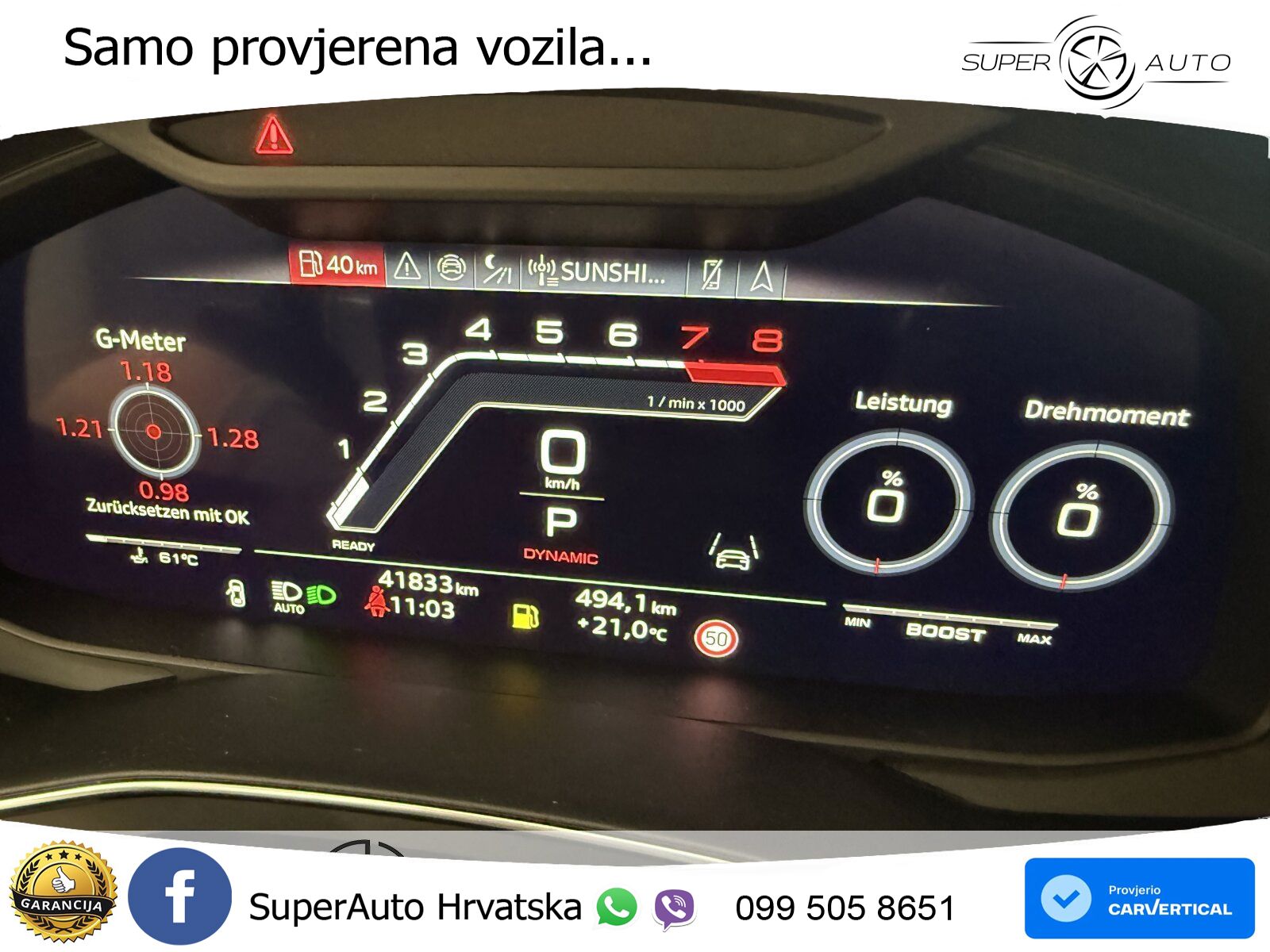 Audi RS6 Avant 4.0 TFSI V8 (600 KS) quattro Tiptronic Kuka LED+GR SJED+ACC