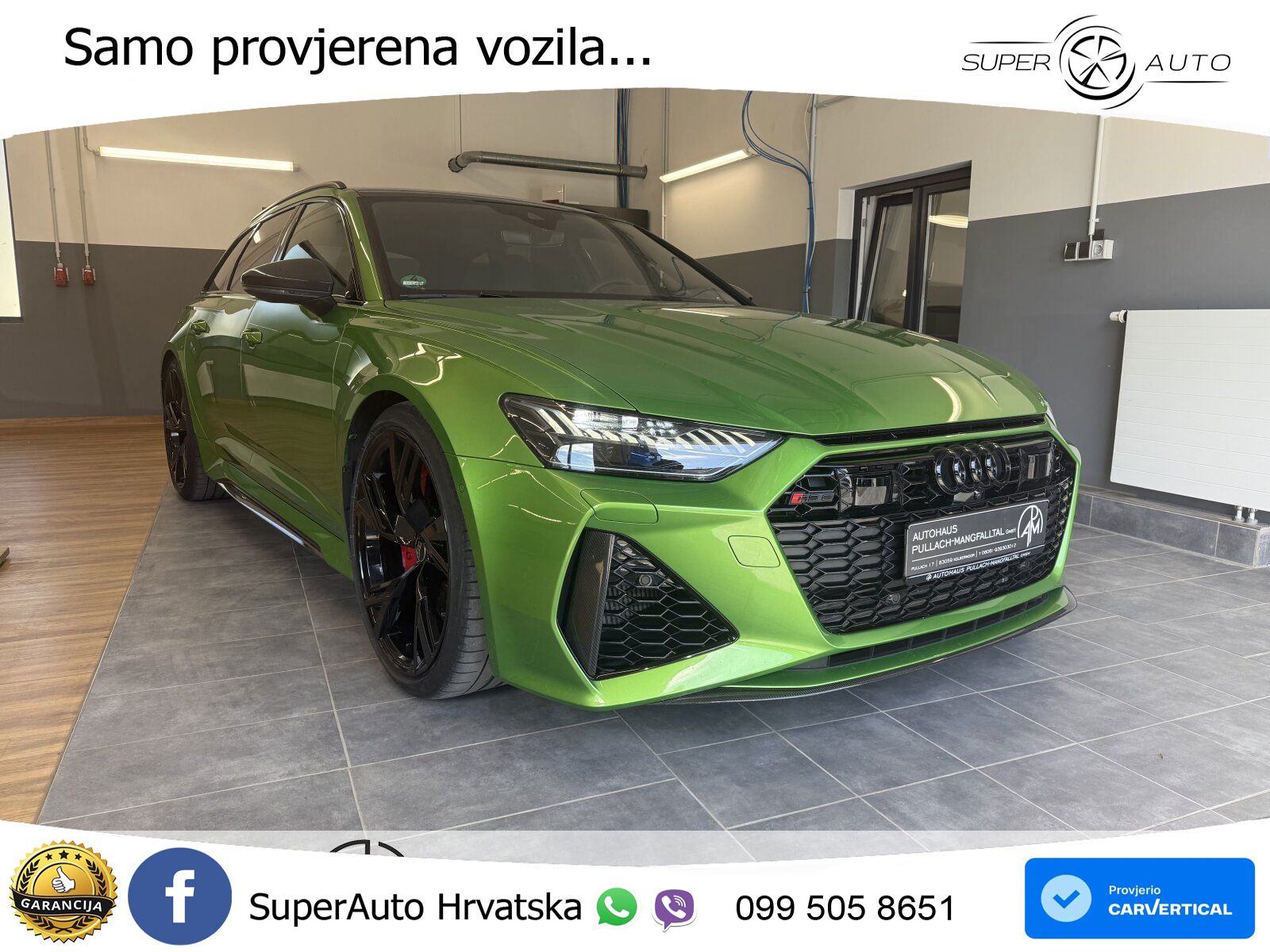 Audi RS6 Avant 4.0 TFSI V8 (600 KS) quattro Tiptronic Kuka LED+GR SJED+ACC