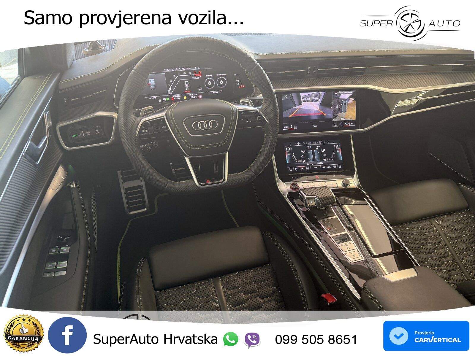 Audi RS6 Avant 4.0 TFSI V8 (600 KS) quattro Tiptronic Kuka LED+GR SJED+ACC