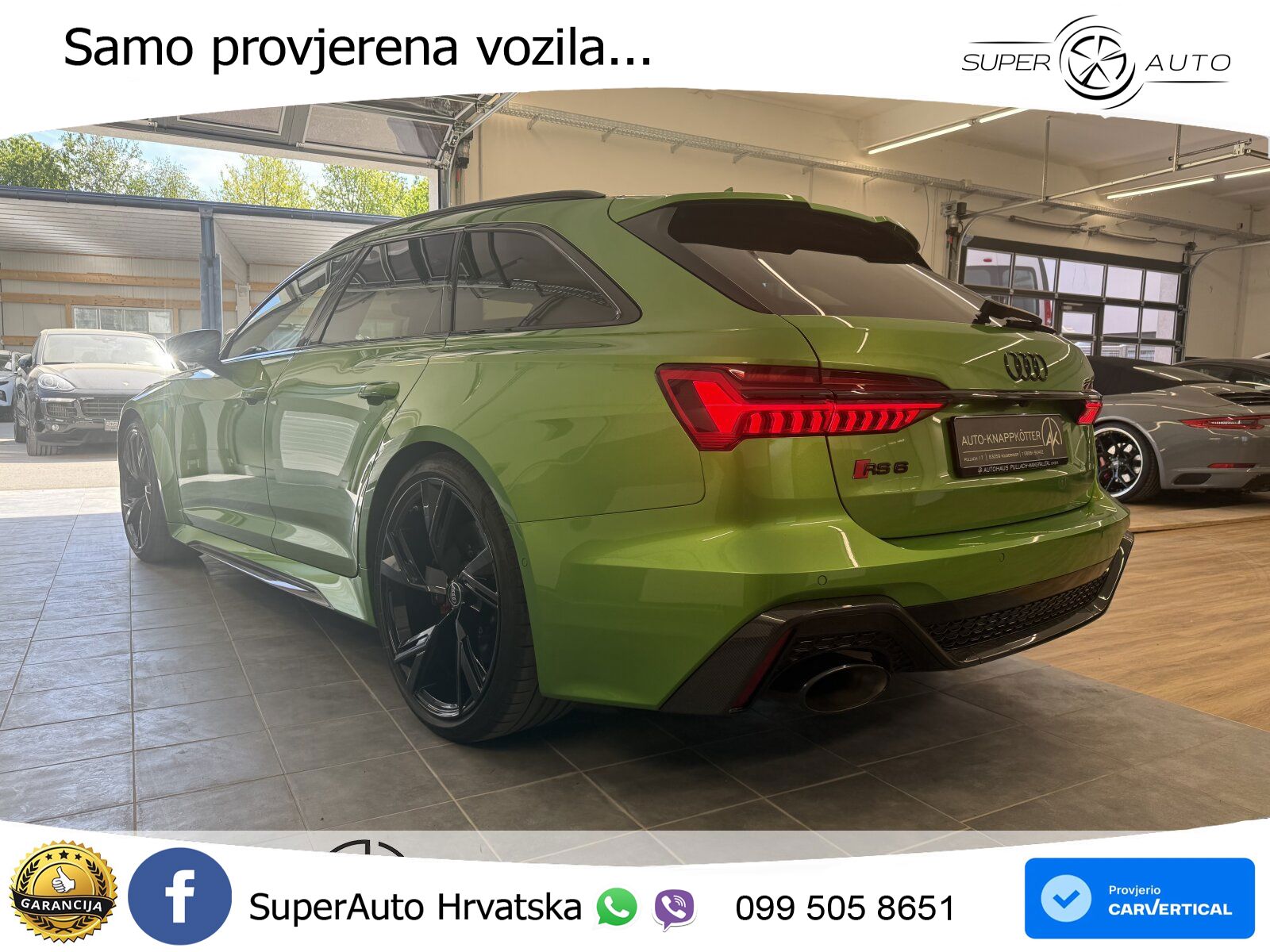 Audi RS6 Avant 4.0 TFSI V8 (600 KS) quattro Tiptronic Kuka LED+GR SJED+ACC