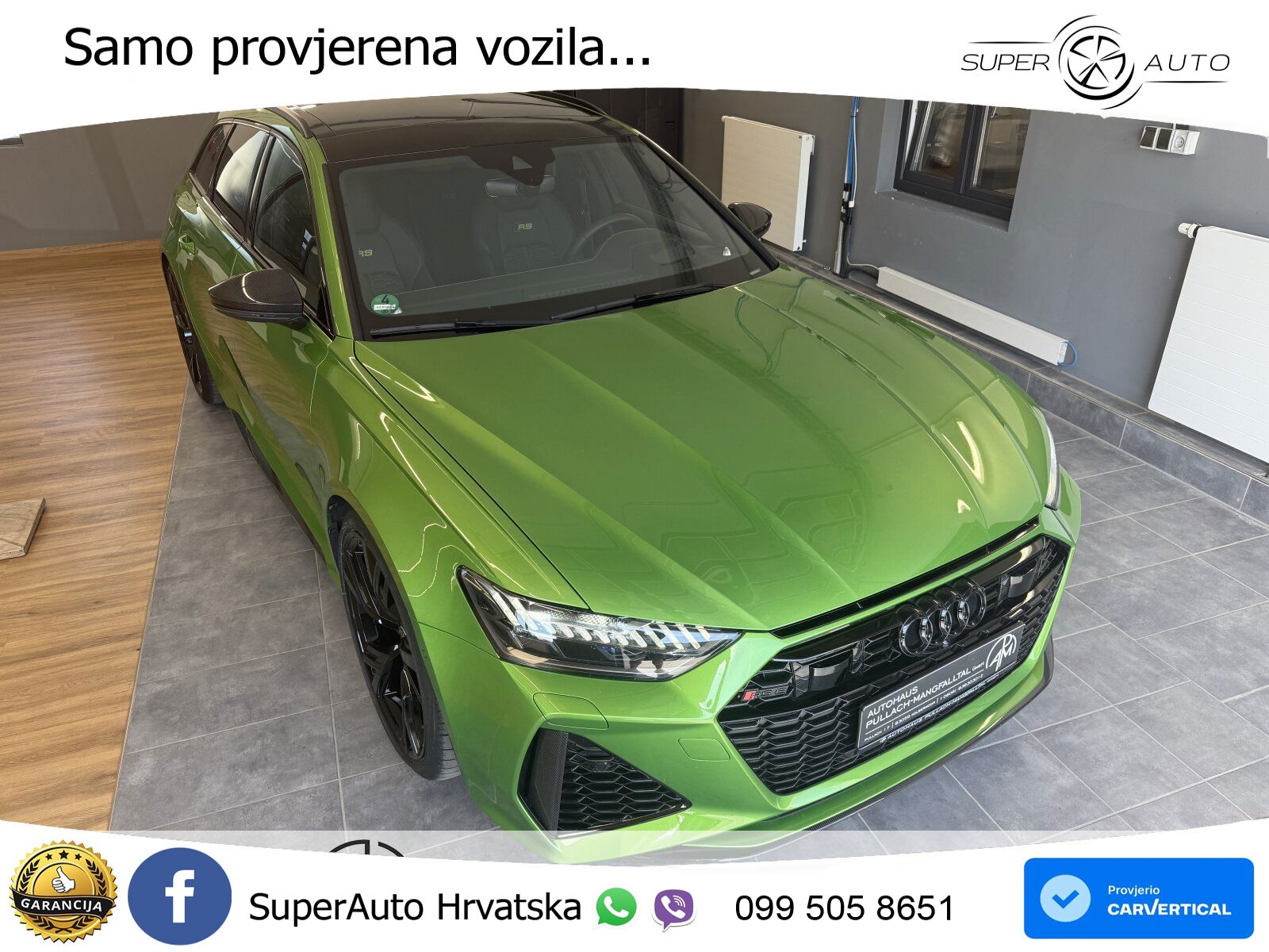 Audi RS6 Avant 4.0 TFSI V8 (600 KS) quattro Tiptronic Kuka LED+GR SJED+ACC