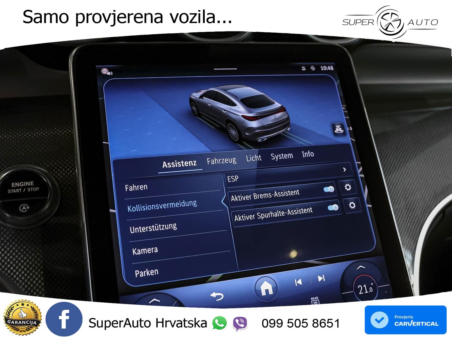 Mercedes GLC Coupe 200 (204 KS) 4MATIC 9G-TRONIC AMG LED+GR SJED+ACC