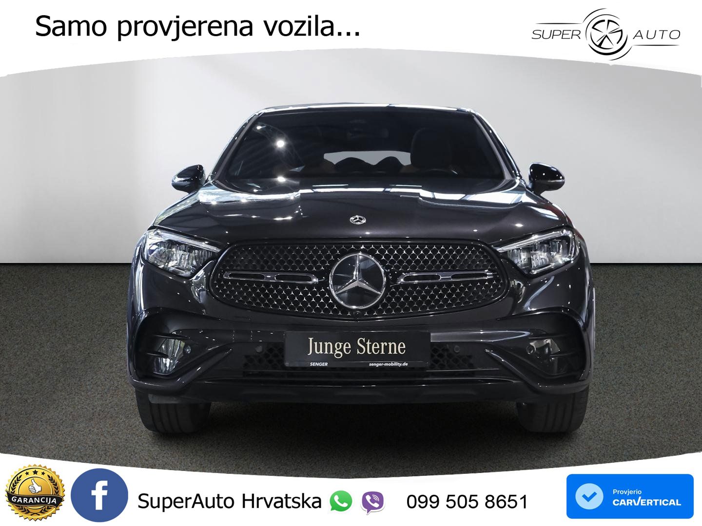 Mercedes GLC Coupe 200 (204 KS) 4MATIC 9G-TRONIC AMG LED+GR SJED+ACC