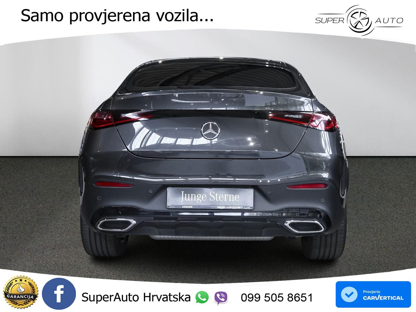 Mercedes GLC Coupe 200 (204 KS) 4MATIC 9G-TRONIC AMG LED+GR SJED+ACC