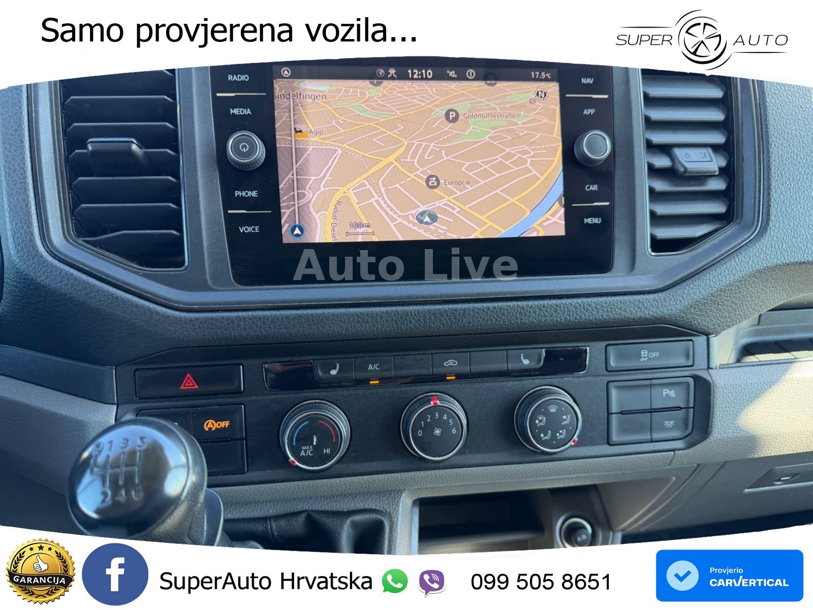 Volkswagen Crafter 35TDI*MITTEL-HOCH*KLIMA*NAVI*KAMERA*TEMP 140 KS