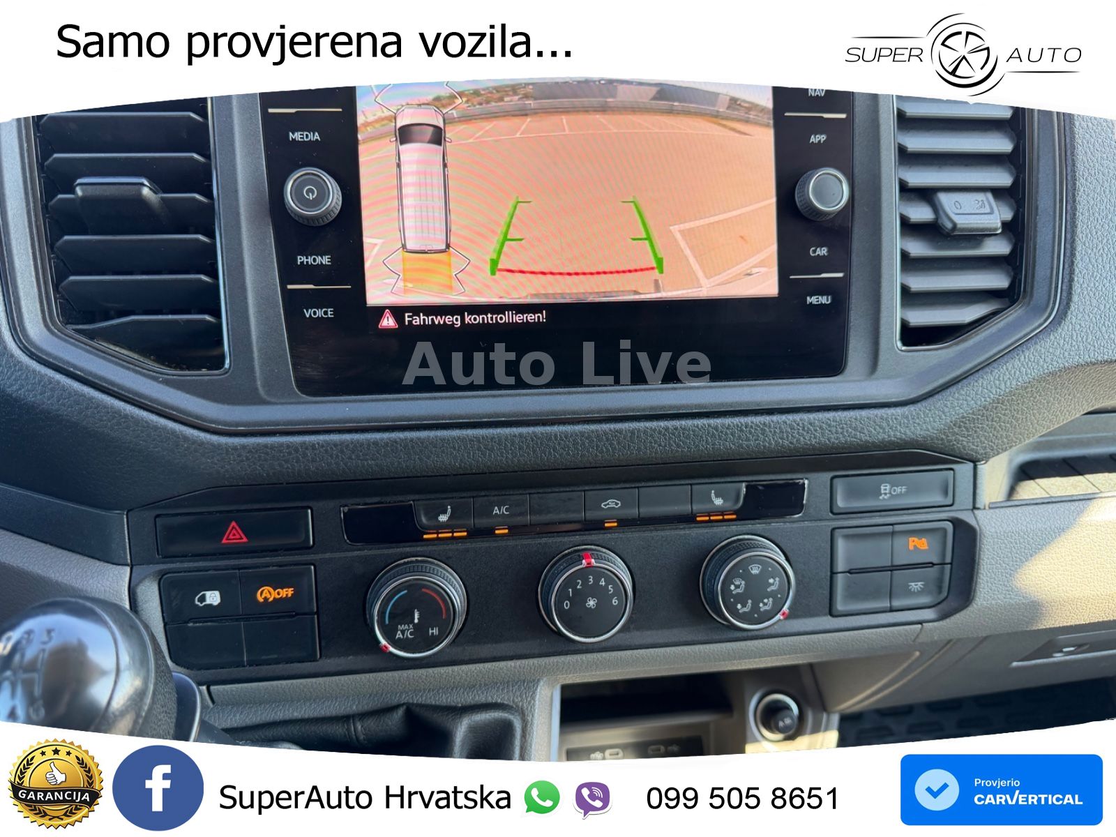 Volkswagen Crafter 35TDI*MITTEL-HOCH*KLIMA*NAVI*KAMERA*TEMP 140 KS
