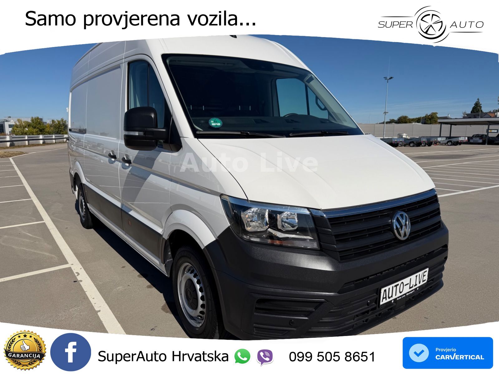 Volkswagen Crafter 35TDI*MITTEL-HOCH*KLIMA*NAVI*KAMERA*TEMP 140 KS