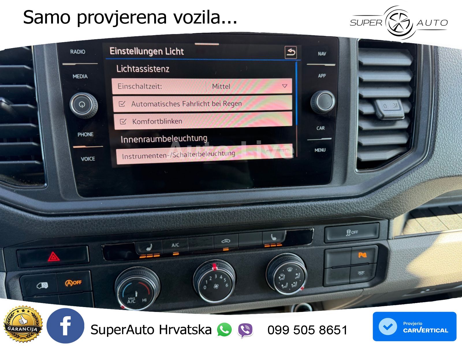 Volkswagen Crafter 35TDI*MITTEL-HOCH*KLIMA*NAVI*KAMERA*TEMP 140 KS