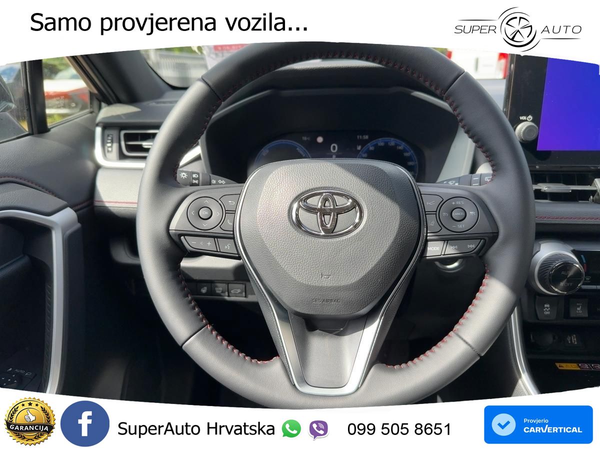Toyota RAV4 2.5 (306 KS) Hybrid AWD-i eCVT LED+GR SJED+ACC
