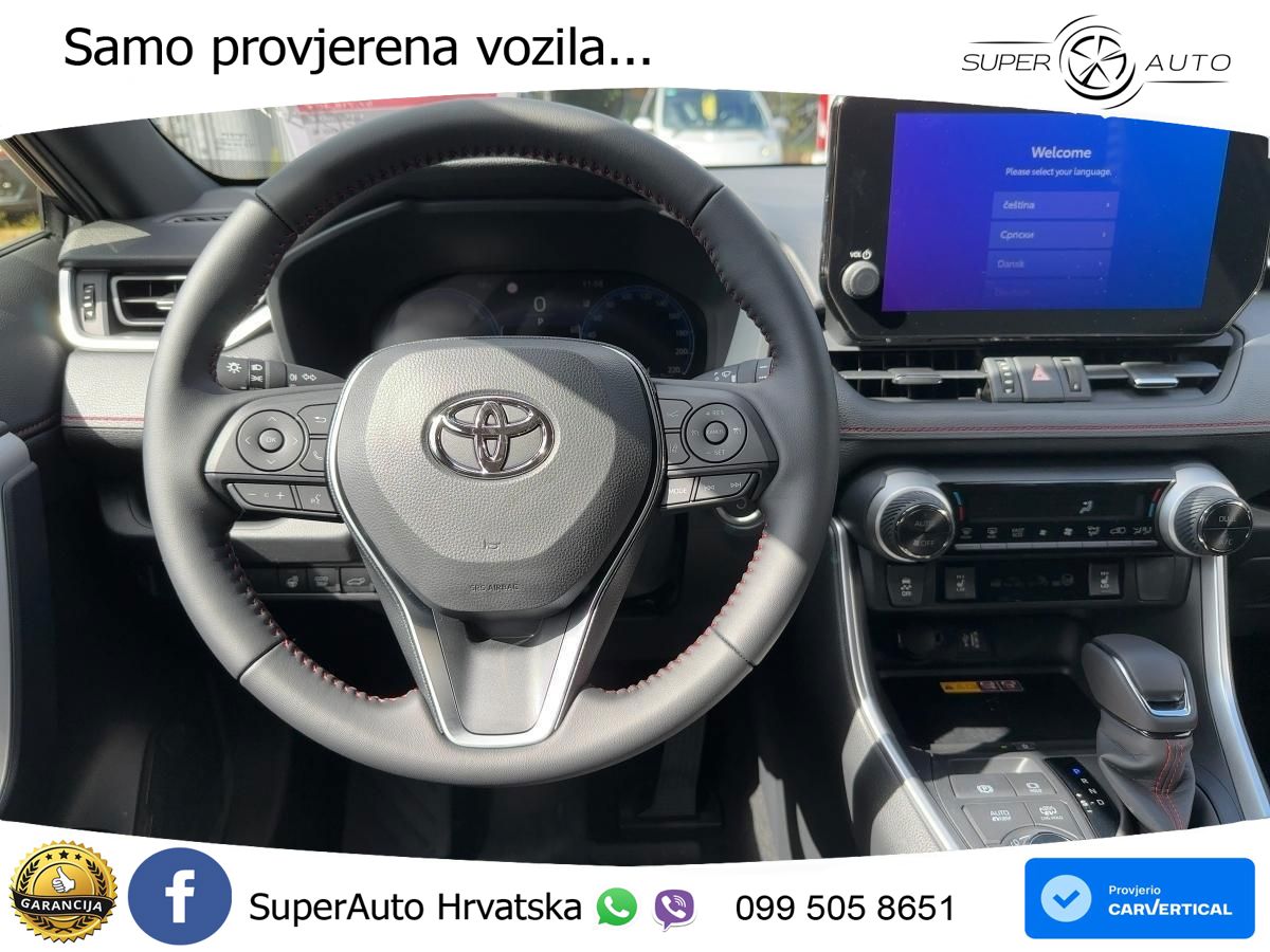 Toyota RAV4 2.5 (306 KS) Hybrid AWD-i eCVT LED+GR SJED+ACC