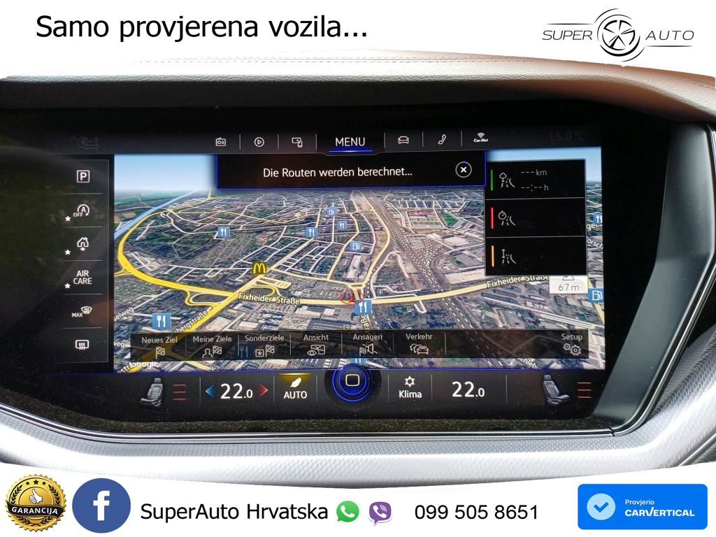 Volkswagen Touareg 3.0 V6 TDI (231 KS) 4MOTION Tiptronic R-Line ZRAČNI+ACC+GR SJED+KAM