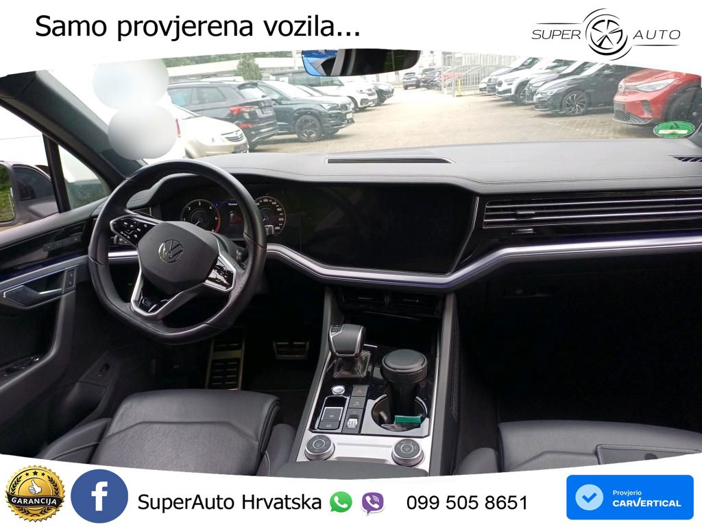 Volkswagen Touareg 3.0 V6 TDI (231 KS) 4MOTION Tiptronic R-Line ZRAČNI+ACC+GR SJED+KAM