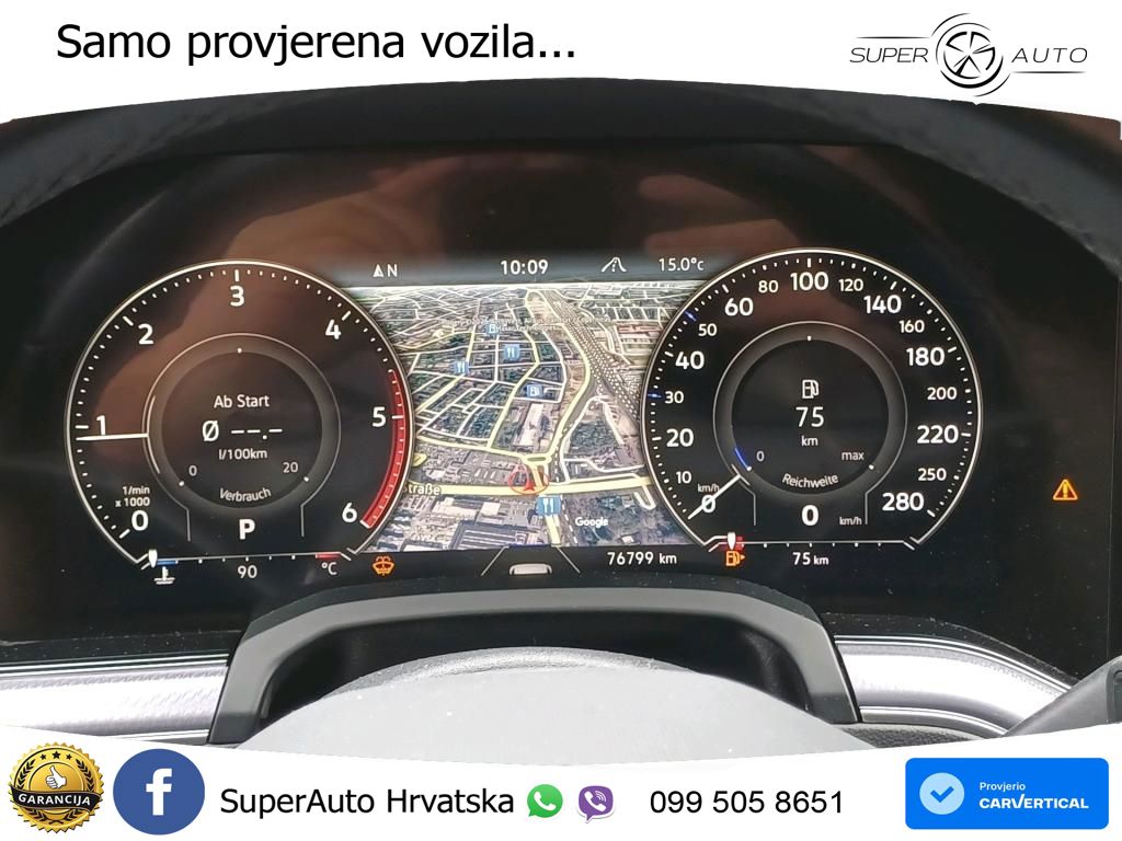 Volkswagen Touareg 3.0 V6 TDI (231 KS) 4MOTION Tiptronic R-Line ZRAČNI+ACC+GR SJED+KAM