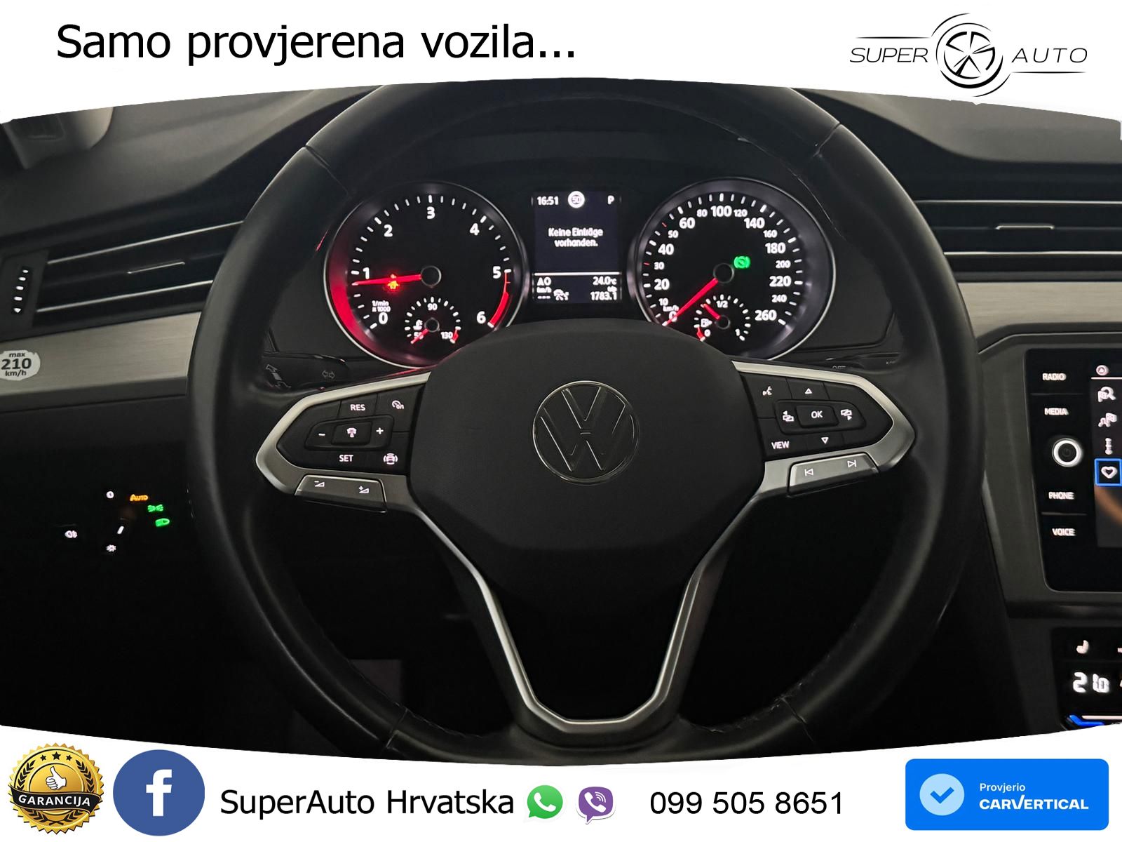 Volkswagen Passat Variant 2.0 TDI (150 KS) DSG LED+GR SJED+ACC